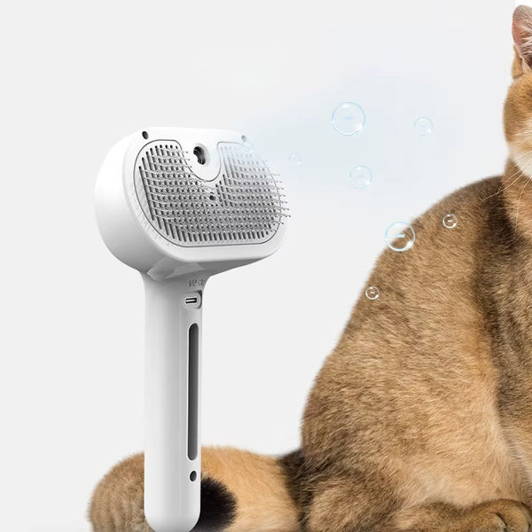 PET COMB Spazzola Autopulente con Nebulizzatore a Freddo